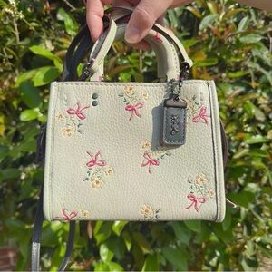 Coach Rogue 17 with Floral Bow Print (26835)
